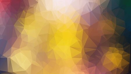 Abstract geometric style brown background. Autumn-colored business background Vector illustration. Red, brown, purple colors. Simple polygon backgroundのイラスト素材