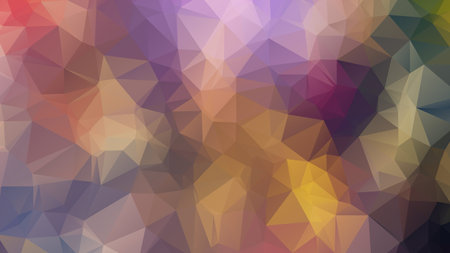 Abstract geometric style brown background. Autumn-colored business background Vector illustration....