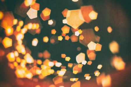 Bokeh abstract texture. Colorful. Defocused background. Blurred bright light. Circular points.の写真素材