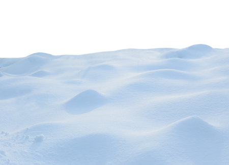 Winter snow background