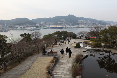 The view from the top balcony of Former Mitsubishiのeditorial素材