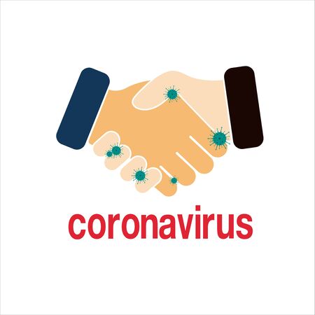 Corona Virus 2020.  disease, virus infections prevention methods infographics. Infographic, Logo, symbol & how to preventのイラスト素材