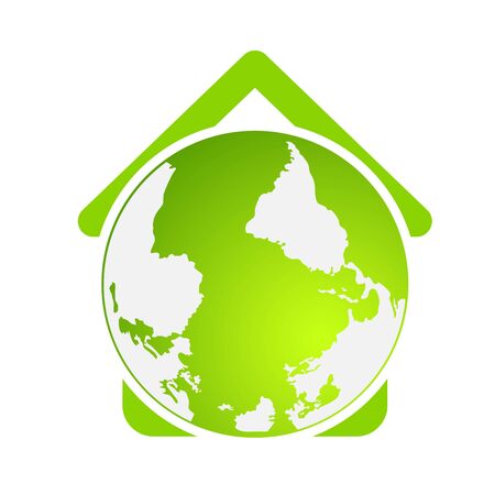 leaf roof housing home real estate residence residential image vectorのイラスト素材