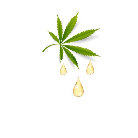 marijuana , cannabis logo graphics vecterのイラスト素材