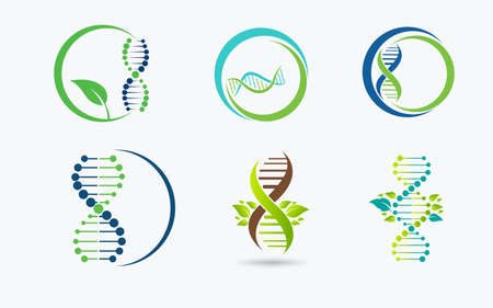 dna vectorのイラスト素材