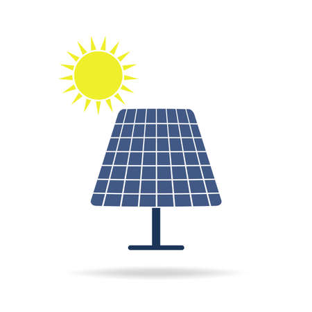 Banner flat design elements for sustainable energy development, Environmental and Ecology concept, Vector illustration.のイラスト素材