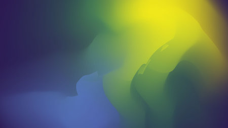 abstract colorful aurora background design. abstract wallpaperのイラスト素材