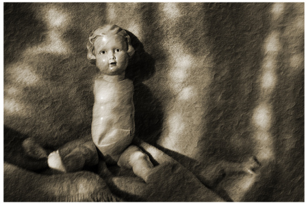 antique Doll without armsの写真素材