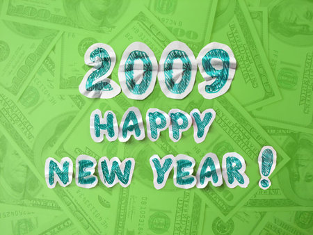 happy new year congratulation card
