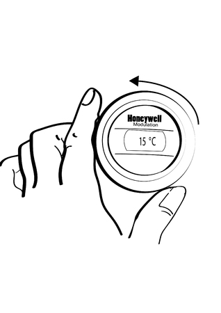 how to switch heating onの写真素材