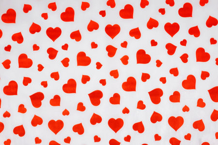 red heart on a white background. paper. Valentine's day background
