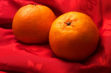 Mandarin orangesの写真素材