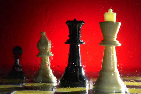 Chess gameの写真素材