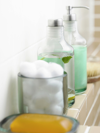 Bathroom productsの写真素材