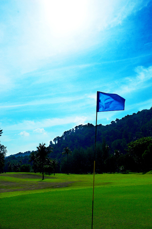 Golf courseの写真素材