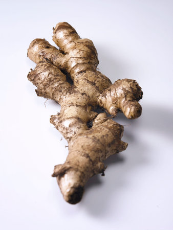 ginger on white background