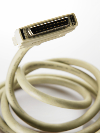 Computer cableの写真素材