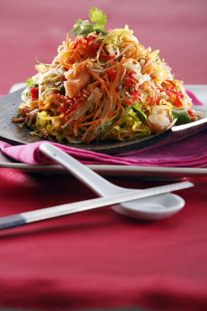 yusheng  for the chinese new yearの写真素材