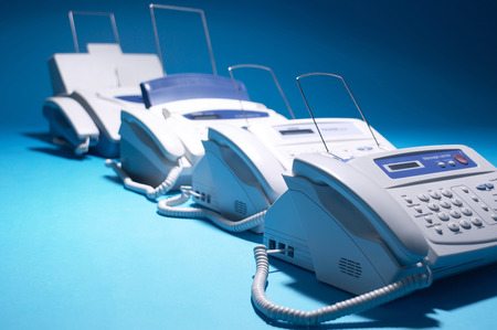 Fax machinesの写真素材