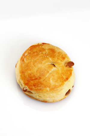 Plain scones on the background.の写真素材
