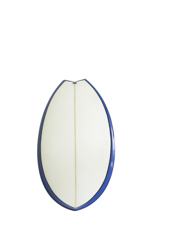 surf board on white backgroundの写真素材