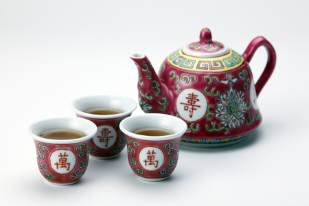 stock image of the oriental tea  potの写真素材