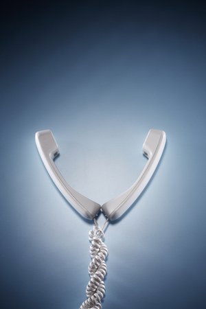 stock images of the phone receivingの写真素材