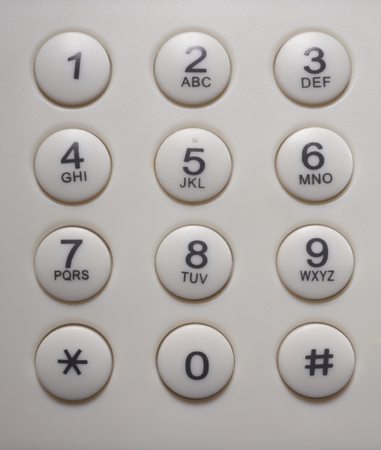 close up of the phone padの写真素材