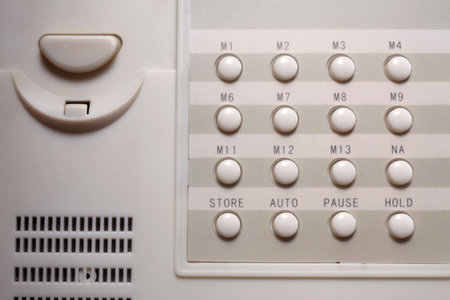 close of the phone extension button
