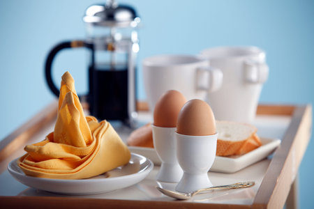 stock image of the coffee press