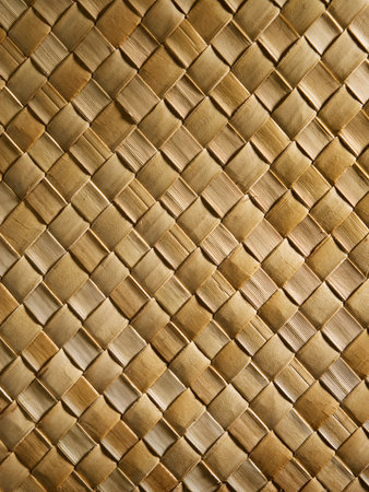 Stock image of wicker texture.