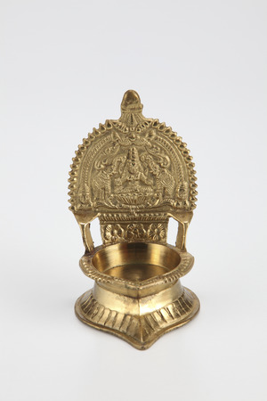 One of the offering prayer pot for Indian culture.の写真素材