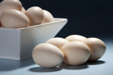 close up group of eggの写真素材