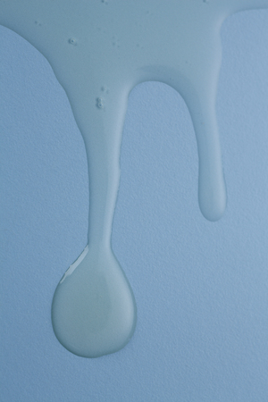 Egg white spilt on the floor.の写真素材