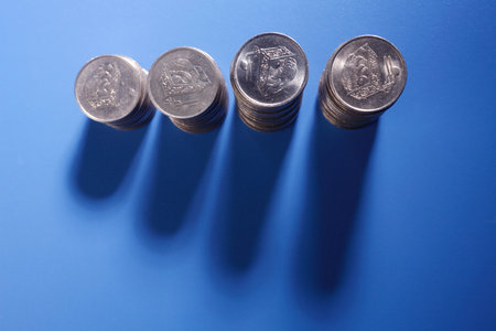 stock image of the money growth