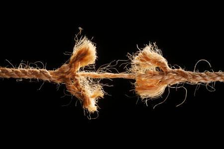 straw rope is in bad condition