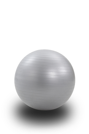 Exercise ball isolated on the background.の写真素材