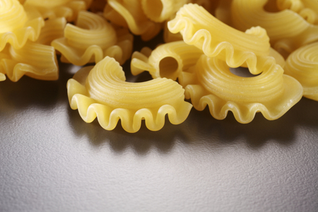 close up of the raw pastaの写真素材