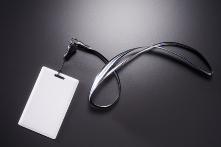 electronic door exccess card with ropeの写真素材