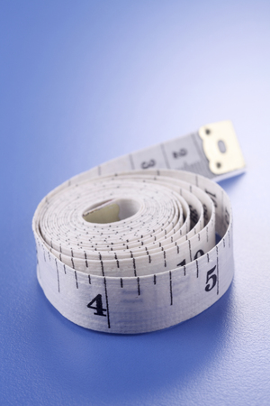 close up of the measuring tapeの写真素材