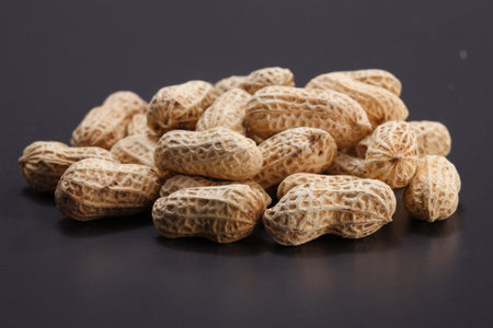 close up of the peanut