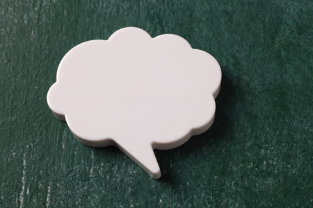 close up of the speech bubble iconの写真素材