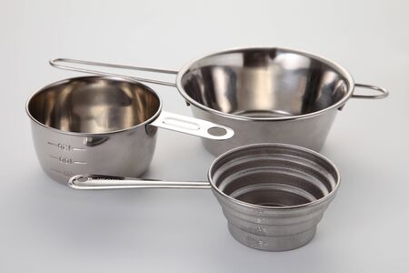 baking utensils on the white backgroundの写真素材