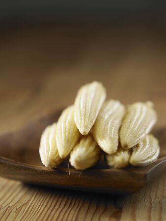 stack of the baby cornの写真素材