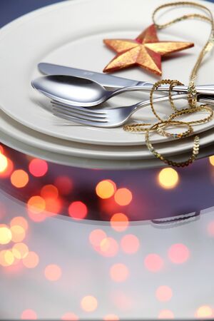 concept of the christmas dinnerの写真素材