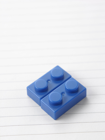 brick pieces of the whiteの写真素材