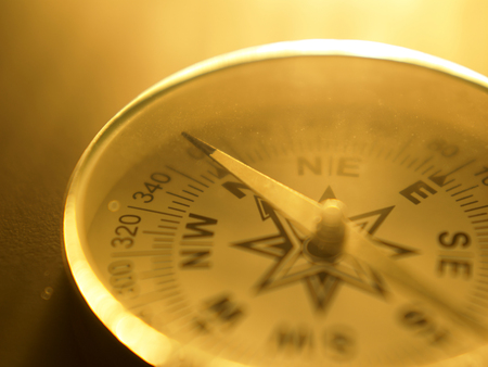 close up of the compassの写真素材