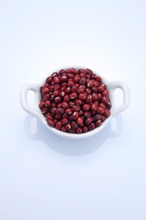 Red beans or adzuki beansの写真素材
