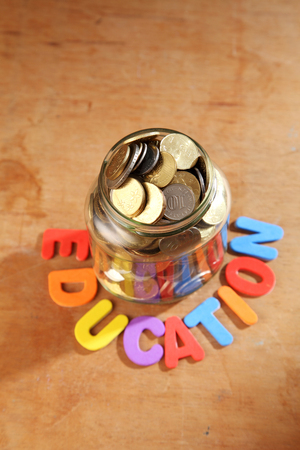 saving for your education conceptの写真素材