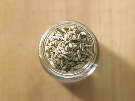 close up of the cumin seedsの写真素材